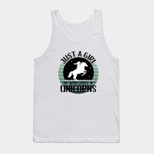 Just a girl who loves Unicorns 2 Tank Top